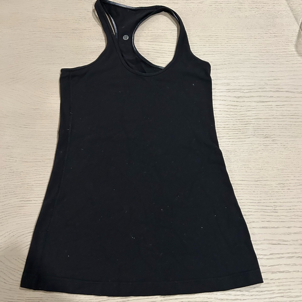 lululemon athletica Black Tank Top